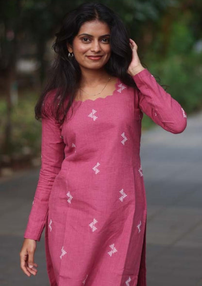 Camellia Allure Top & Pant Set