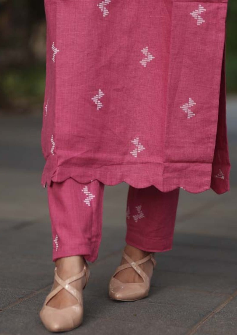 Camellia Allure Top & Pant Set