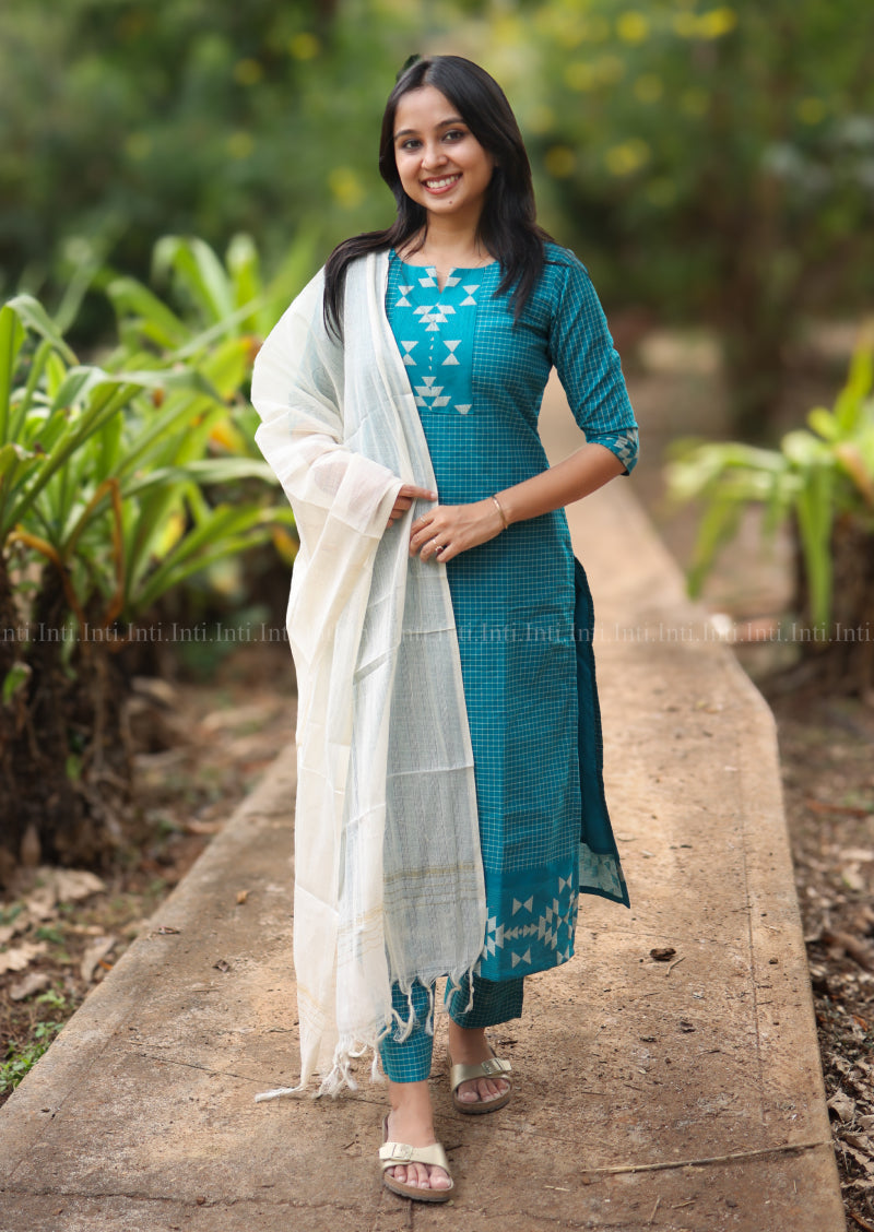 Caspian Haven Top & Dupatta Set