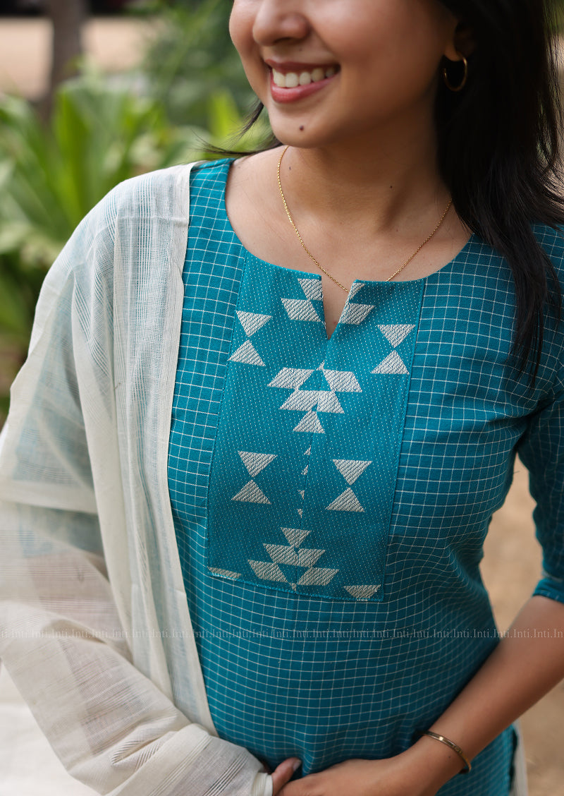 Caspian Haven Top & Dupatta Set