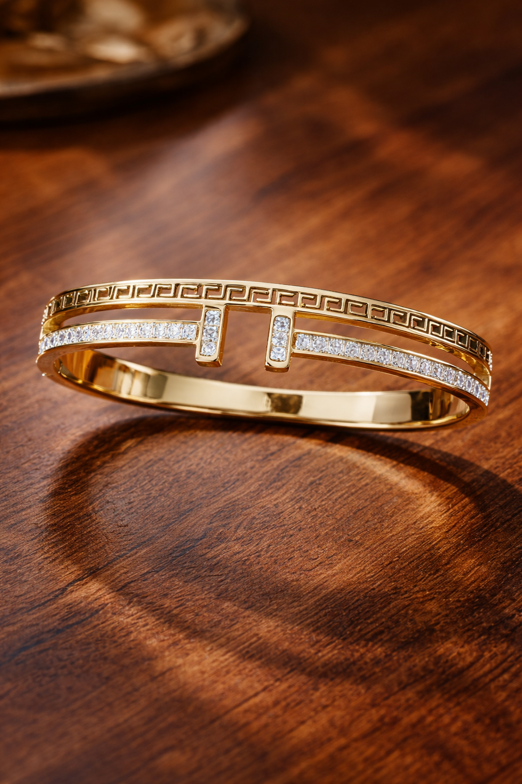 Geometric Cut Bracelet