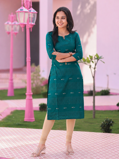 Desert Teal Kurti ONLY