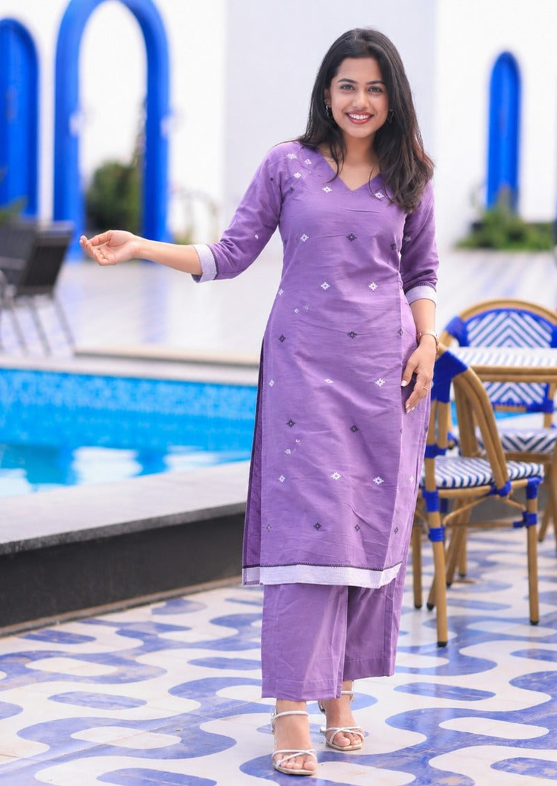 Yuvika Gleam Top & Pant Set