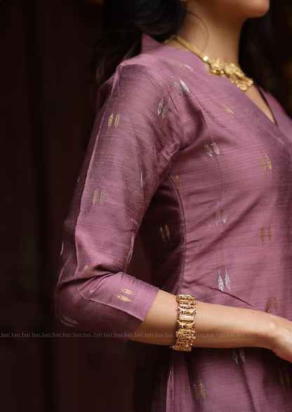 Clay Rose Fern Salwar Suit