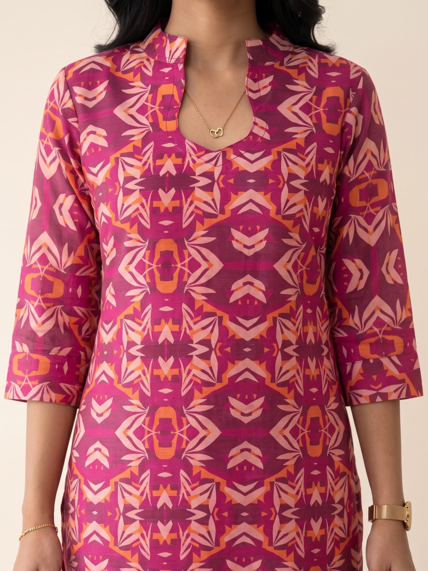 Amaranth Echo Kurti