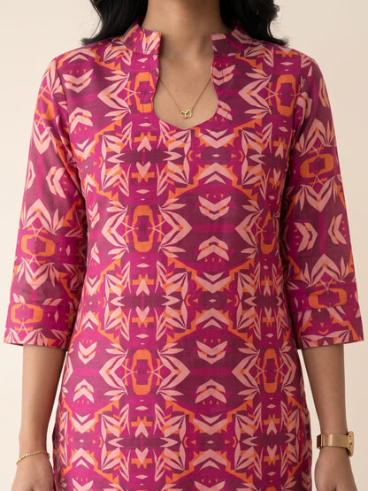 Amaranth Echo Kurti