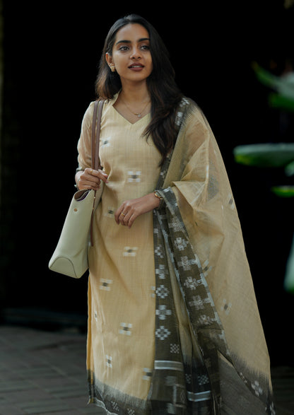 Cloudstone Muse Top & Dupatta Set