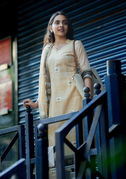 Cloudstone Muse Top & Dupatta Set