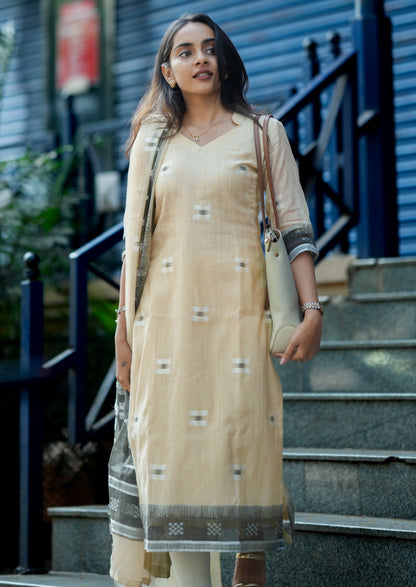 Cloudstone Muse Top & Dupatta Set