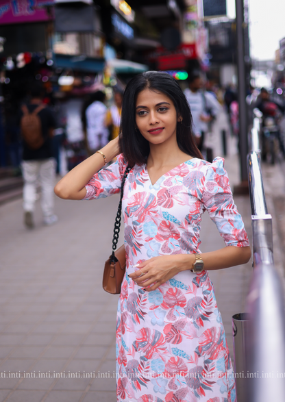 Coral Charm Kurti