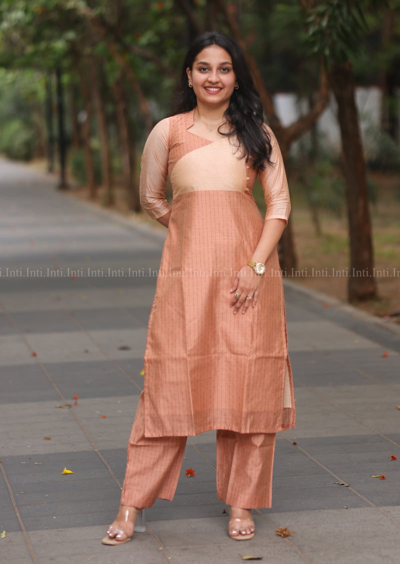 Coral Whisper Top & Pant Set
