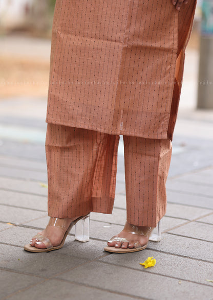 Coral Whisper Top & Pant Set