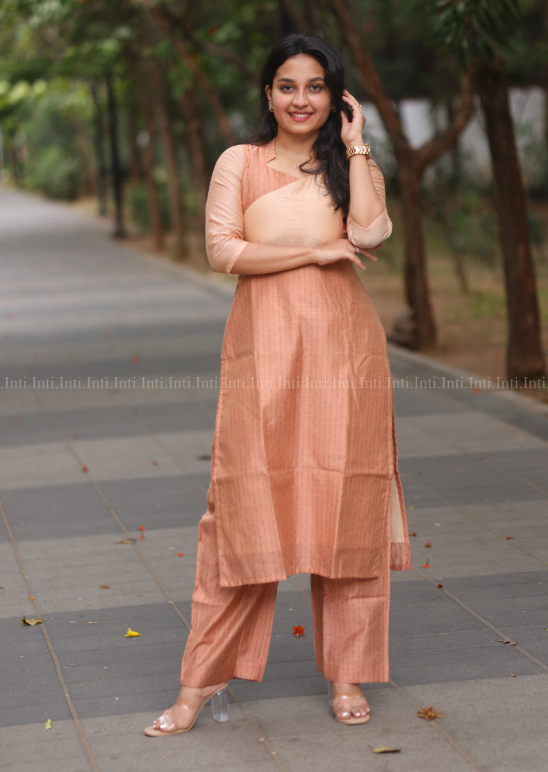 Coral Whisper Top & Pant Set