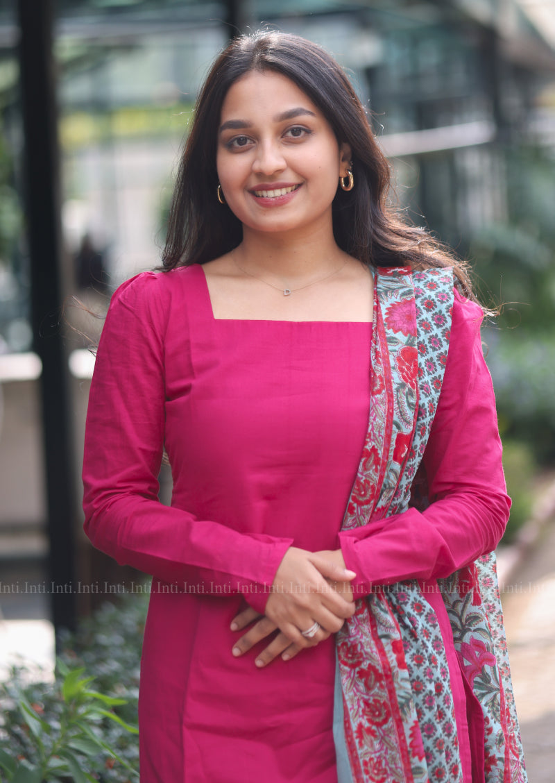 Cosmos Pink Salwar Suit