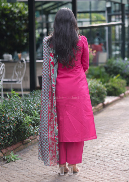Cosmos Pink Salwar Suit