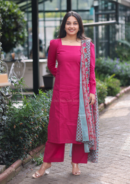 Cosmos Pink Salwar Suit