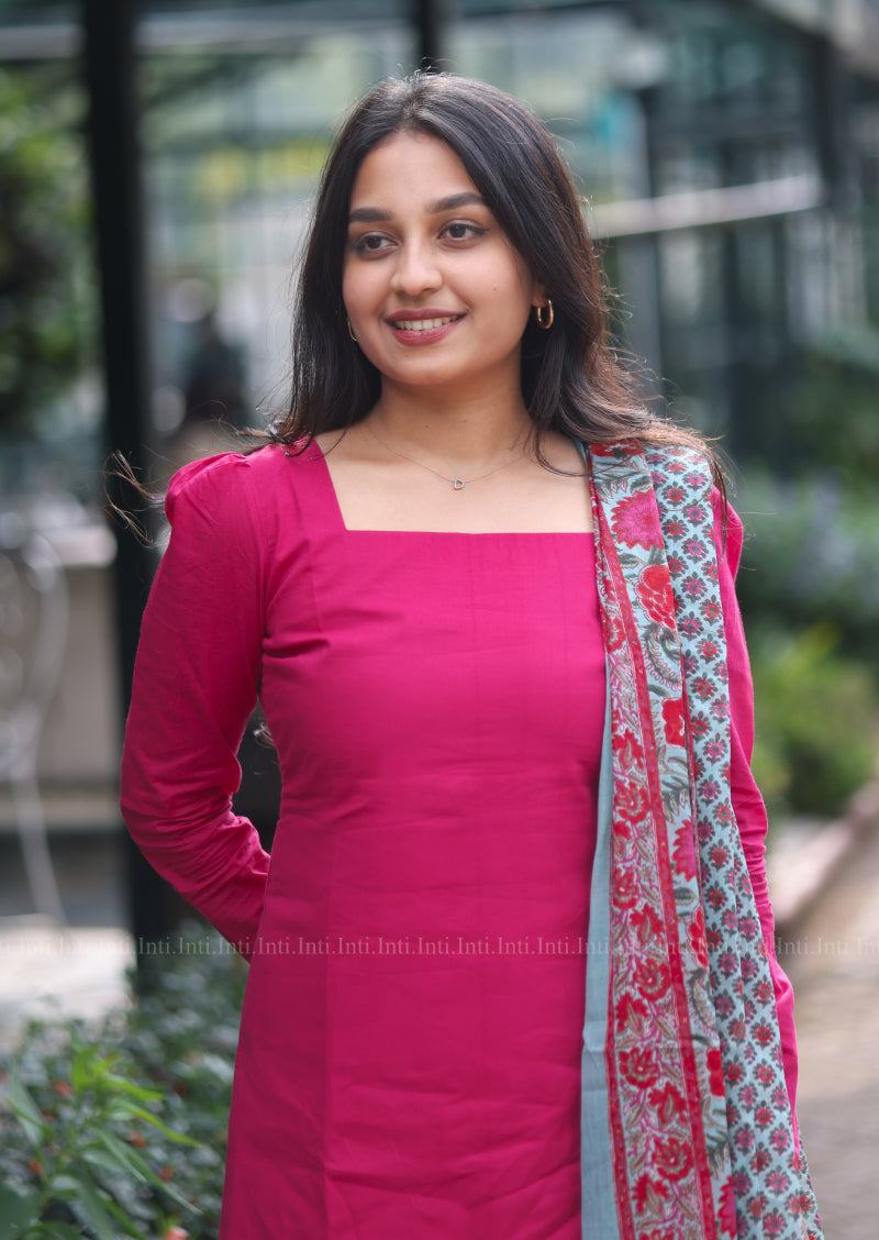 Cosmos Pink Salwar Suit