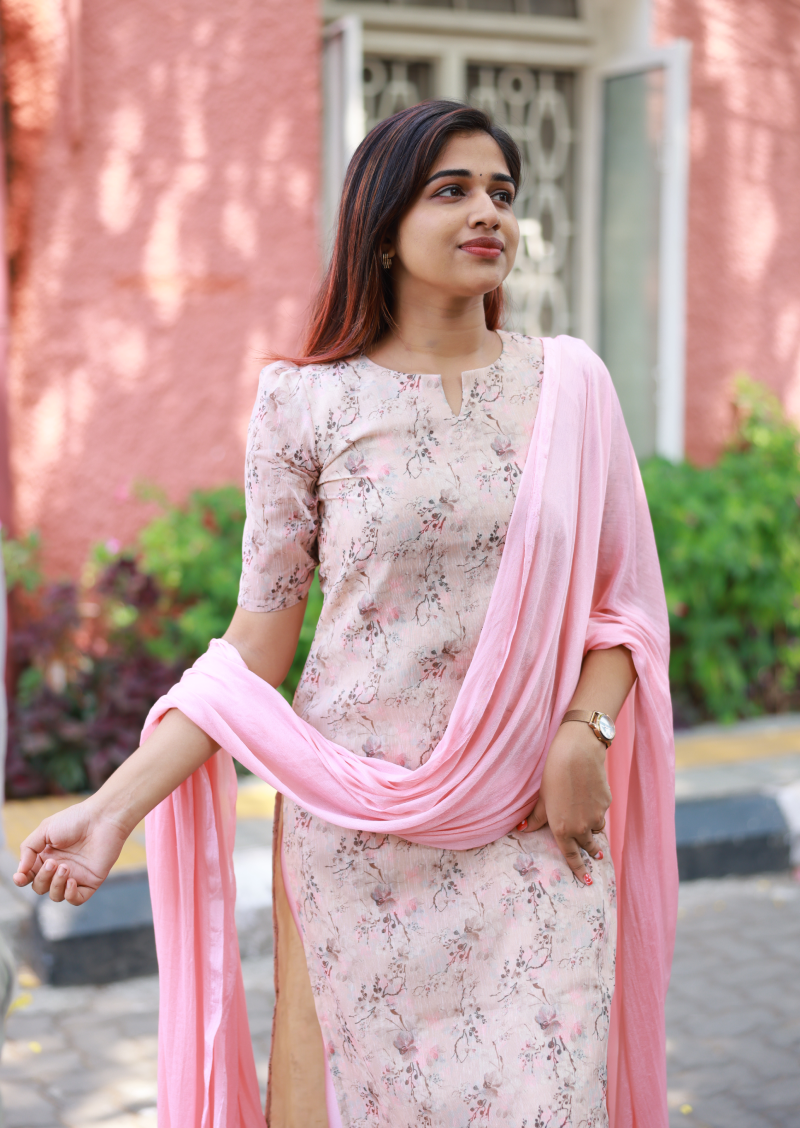 Cotton Candy Kurti