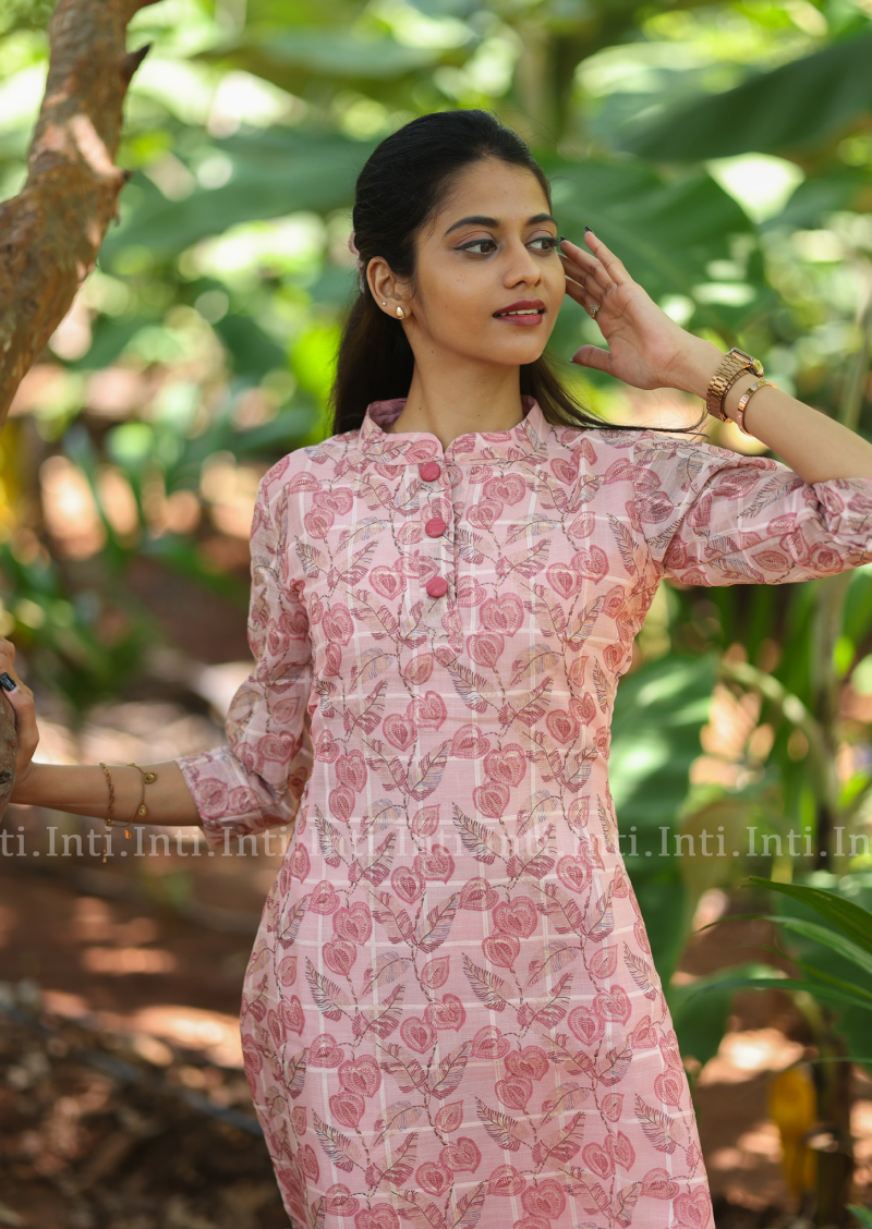 Pink Crush Kurti