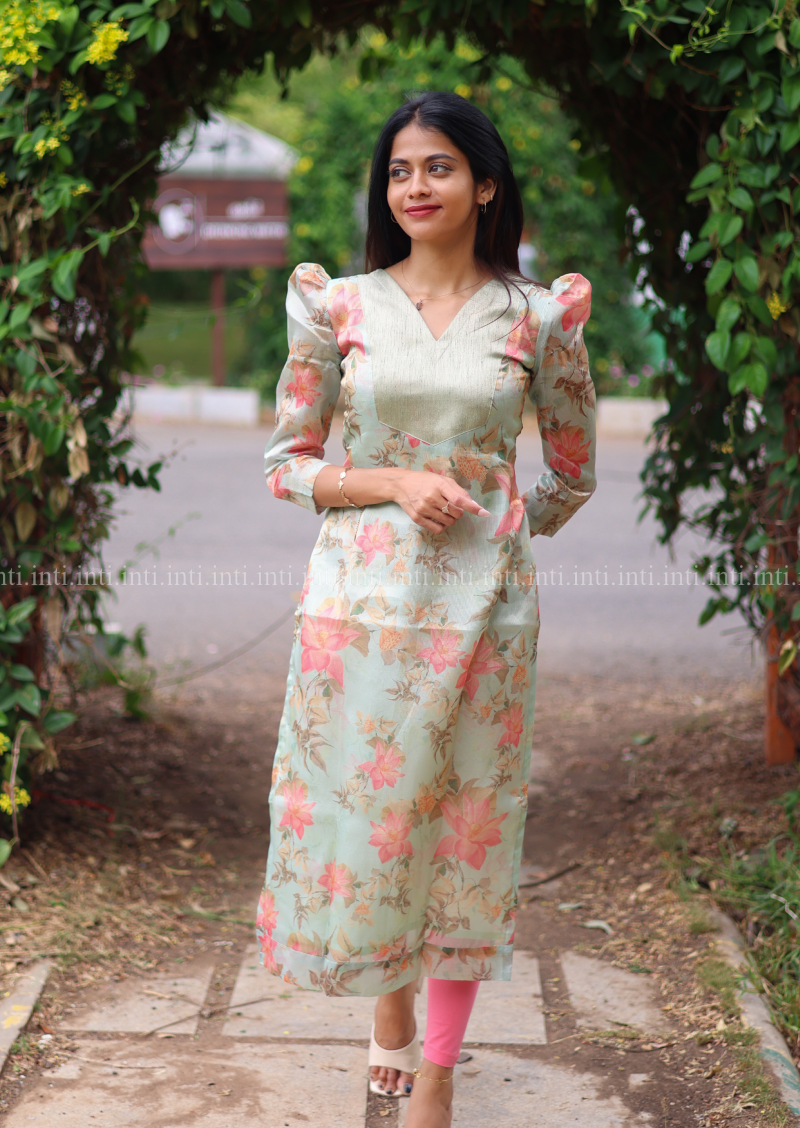 Pistachio Charm Kurti