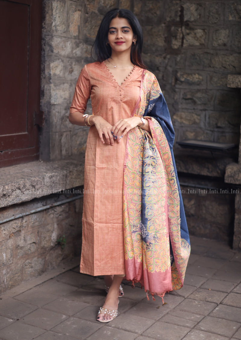 Desert Rose Top & Dupatta Set