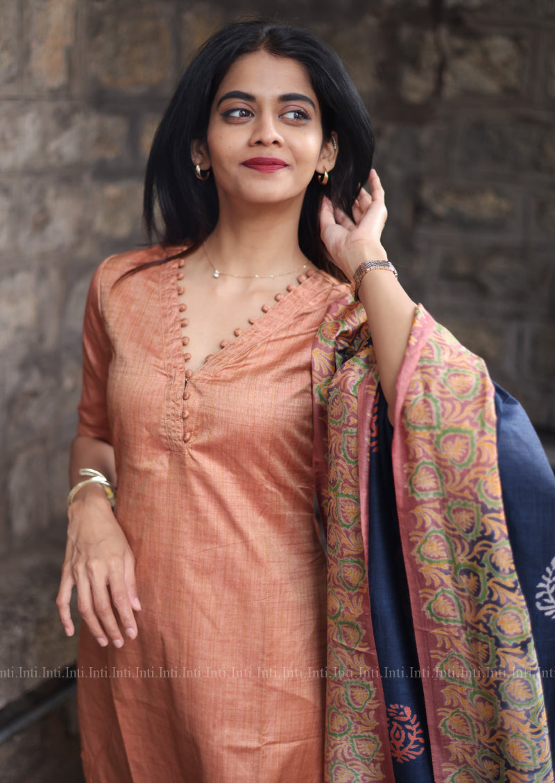 Desert Rose Top & Dupatta Set