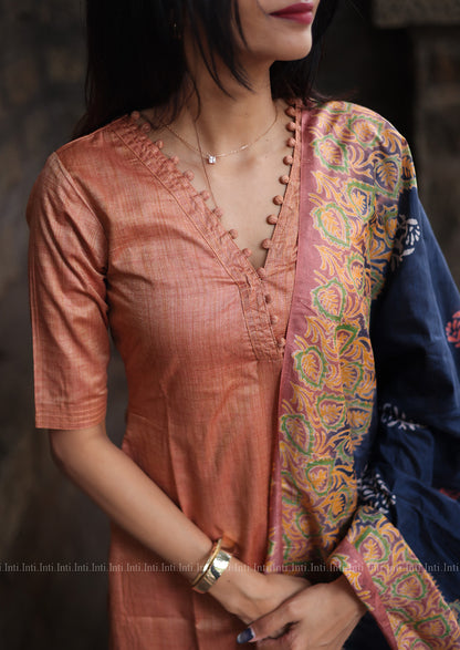 Desert Rose Top & Dupatta Set
