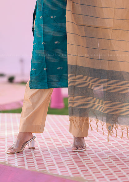 Desert Teal Salwar Suit