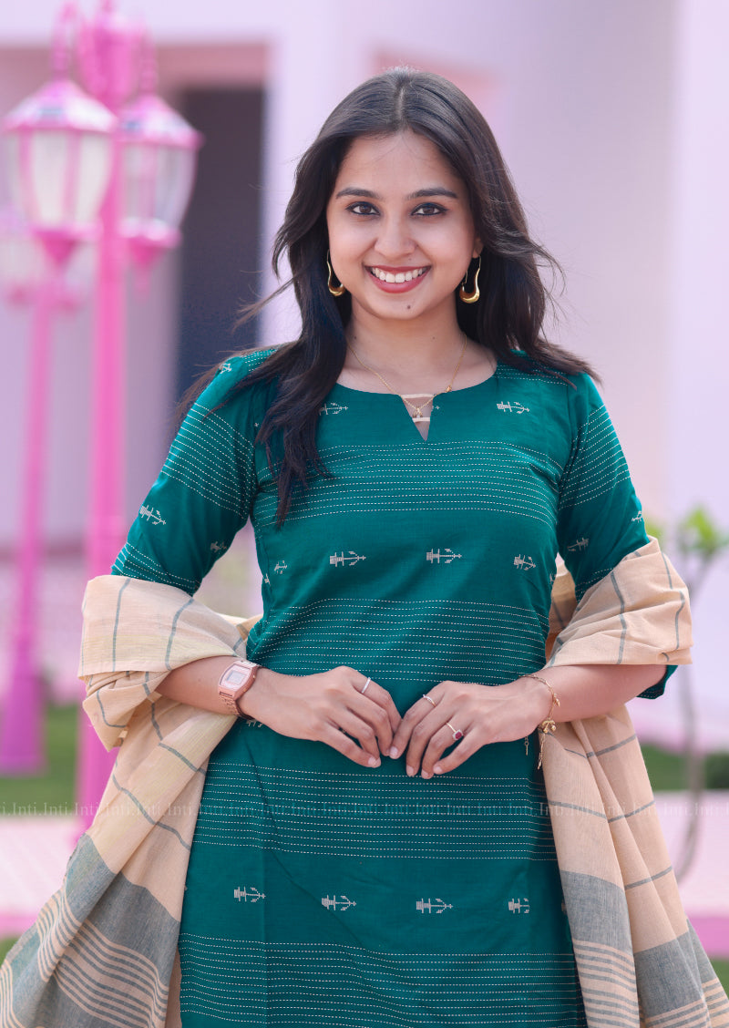 Desert Teal Salwar Suit