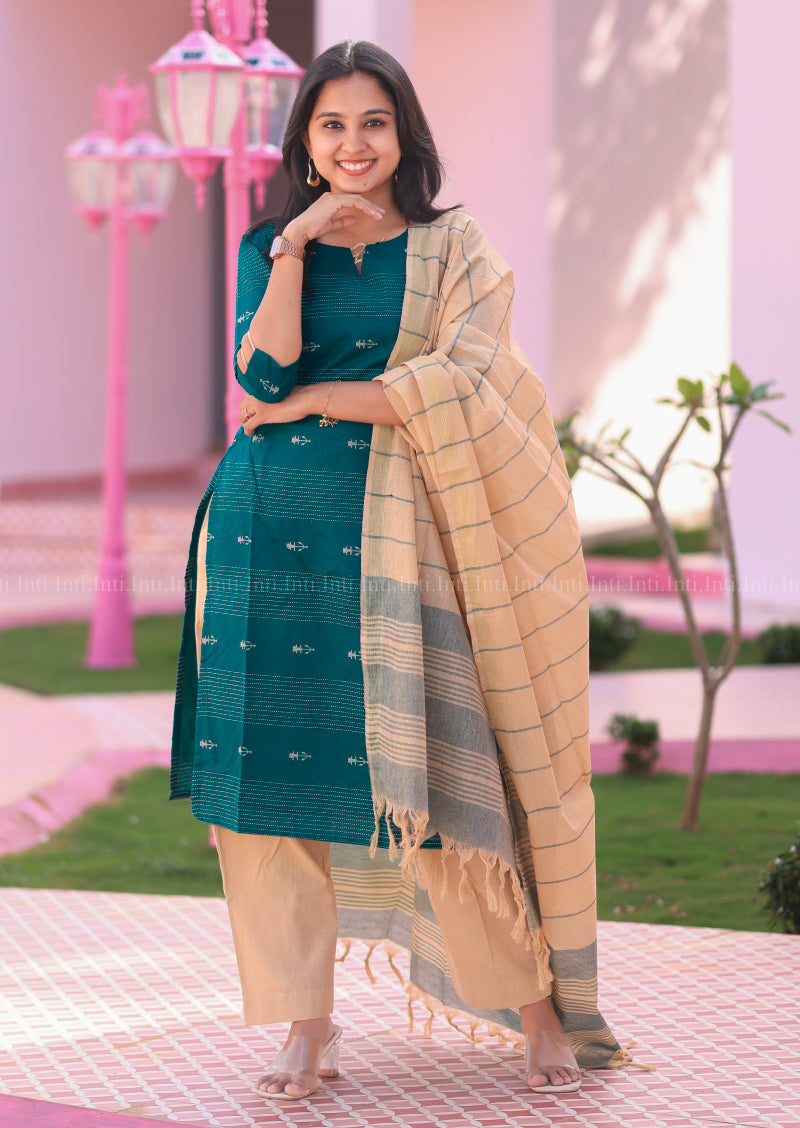 Desert Teal Salwar Suit