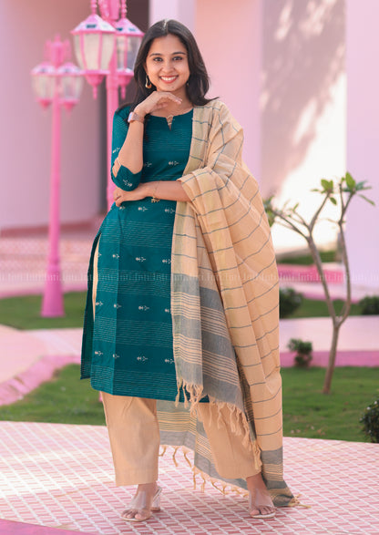 Desert Teal Salwar Suit