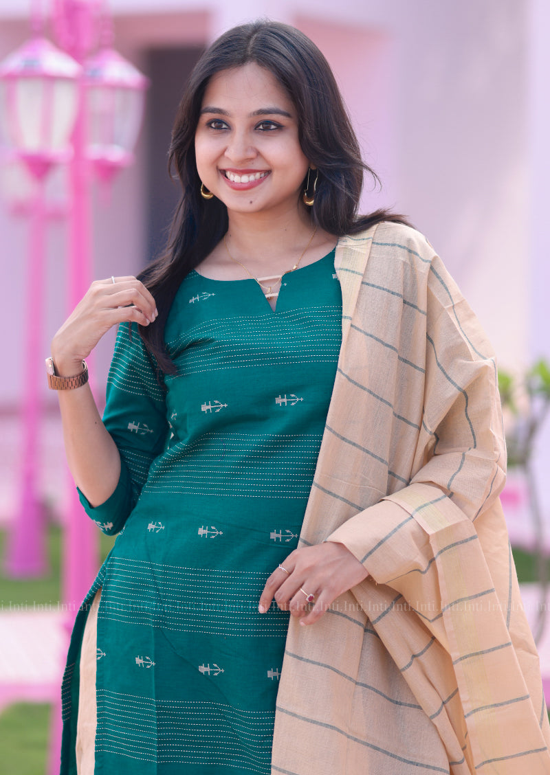 Desert Teal Salwar Suit