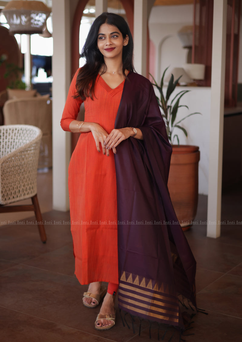 Divine Essance Top & Dupatta Set