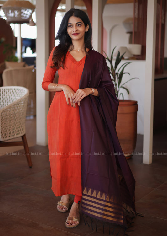 Divine Essance Top & Dupatta Set
