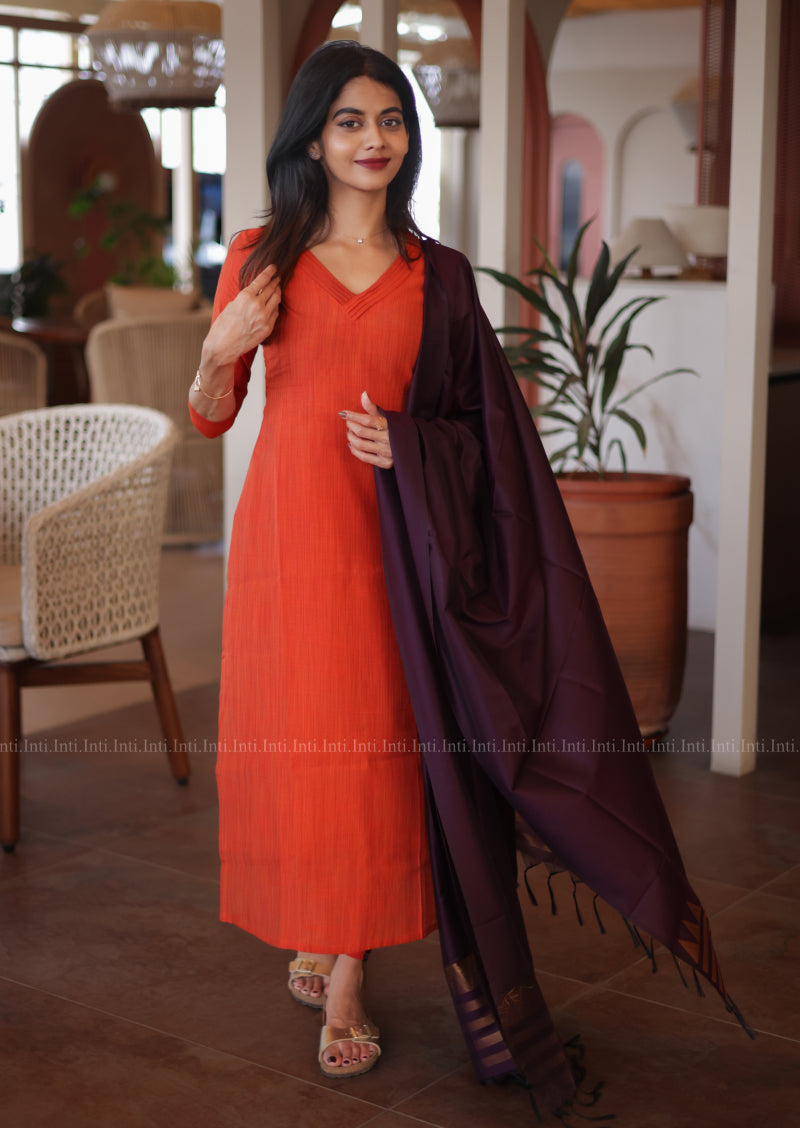 Divine Essance Top & Dupatta Set