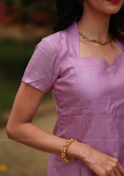 Dreamy Lattice Top & Dupatta Set