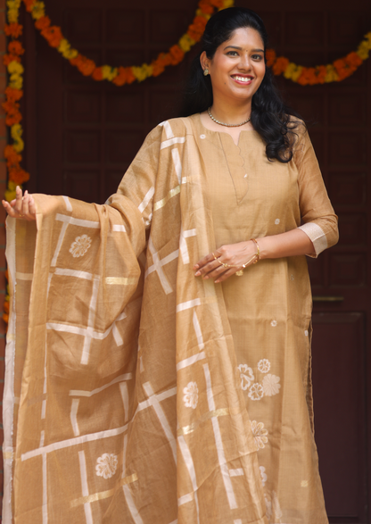 Duskwoven Top & Dupatta Set