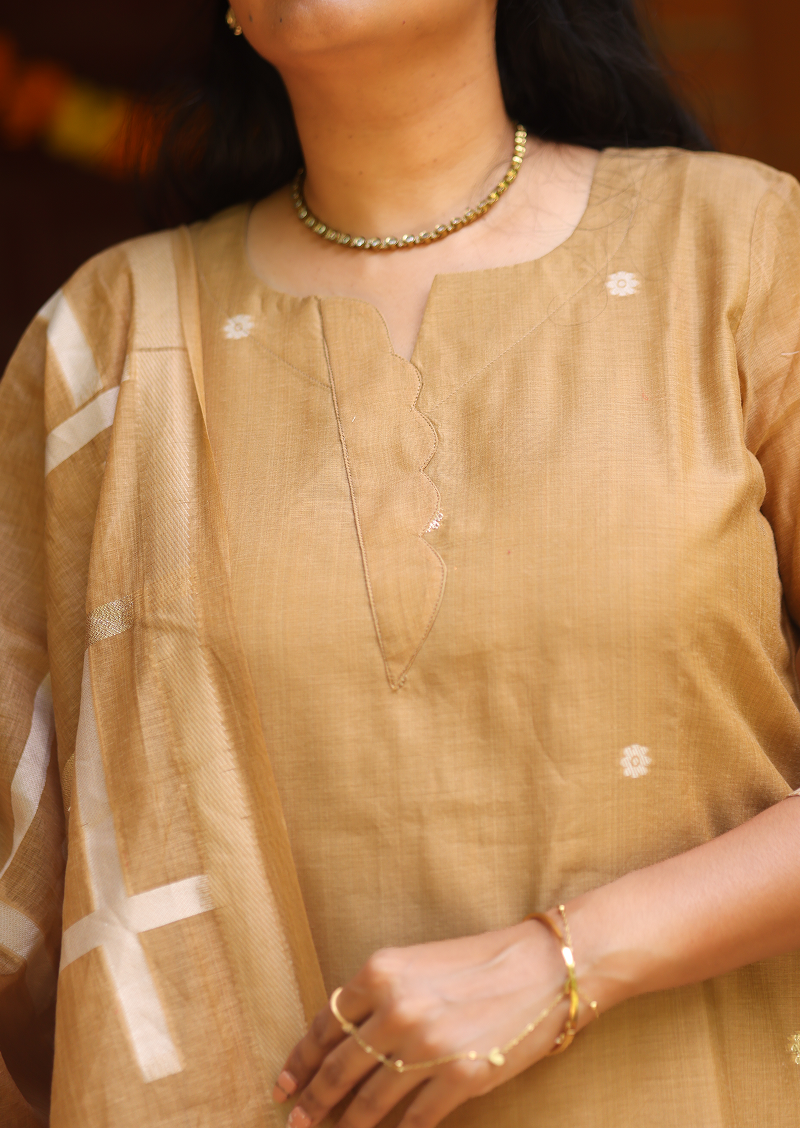 Duskwoven Top & Dupatta Set