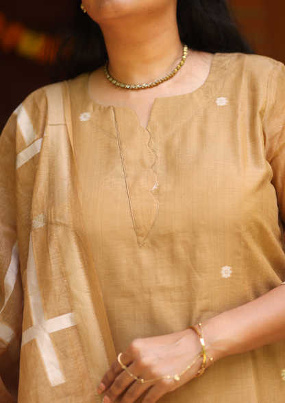 Duskwoven Top & Dupatta Set