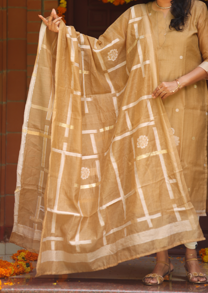 Duskwoven Top & Dupatta Set
