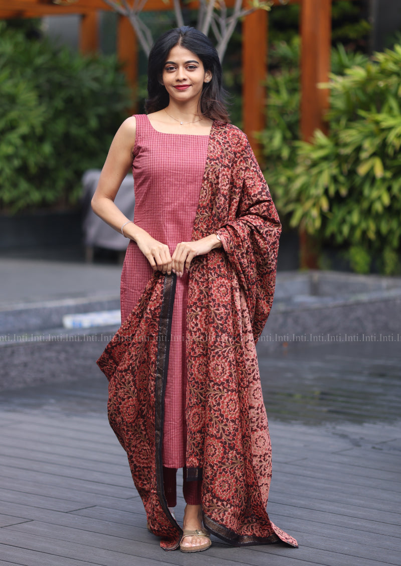 Dusty Rose Salwar Suit