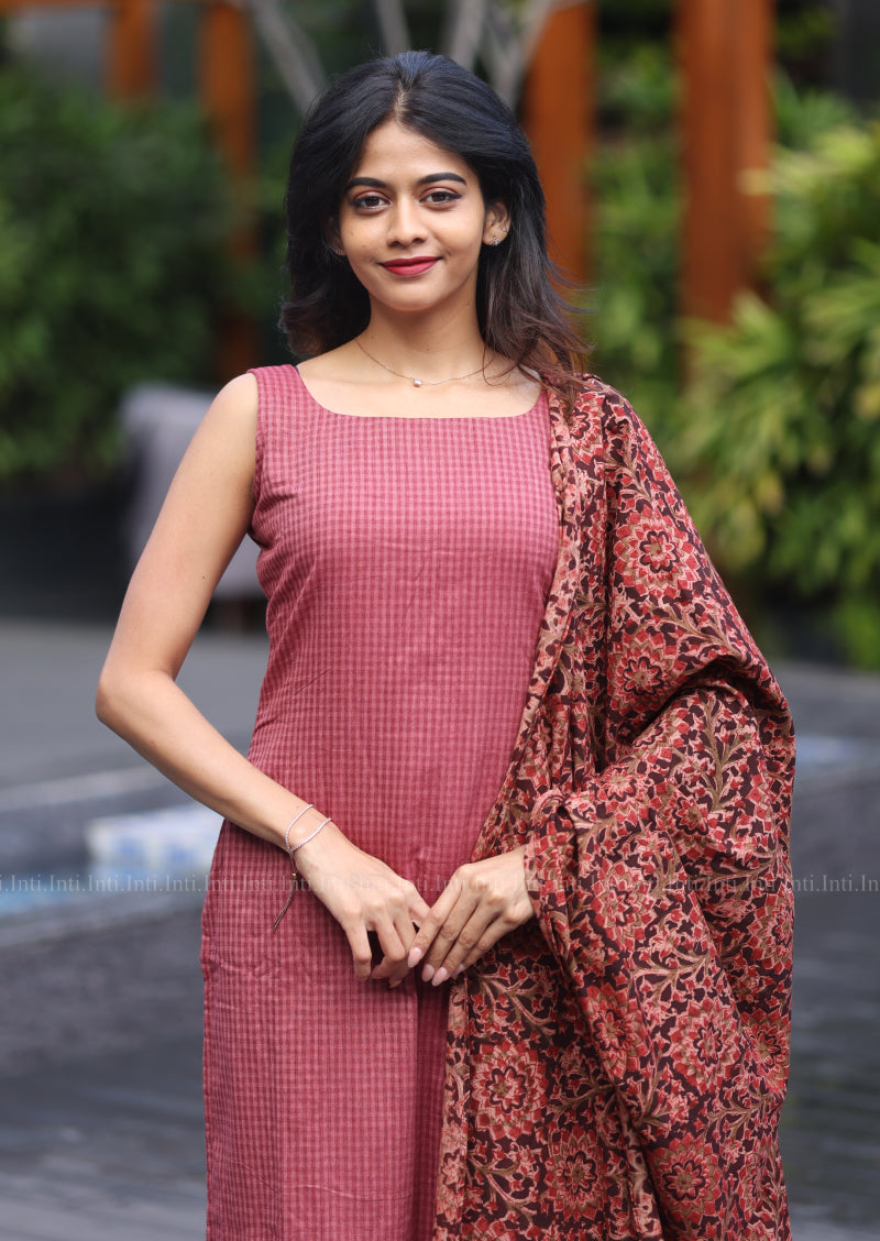 Dusty Rose Salwar Suit