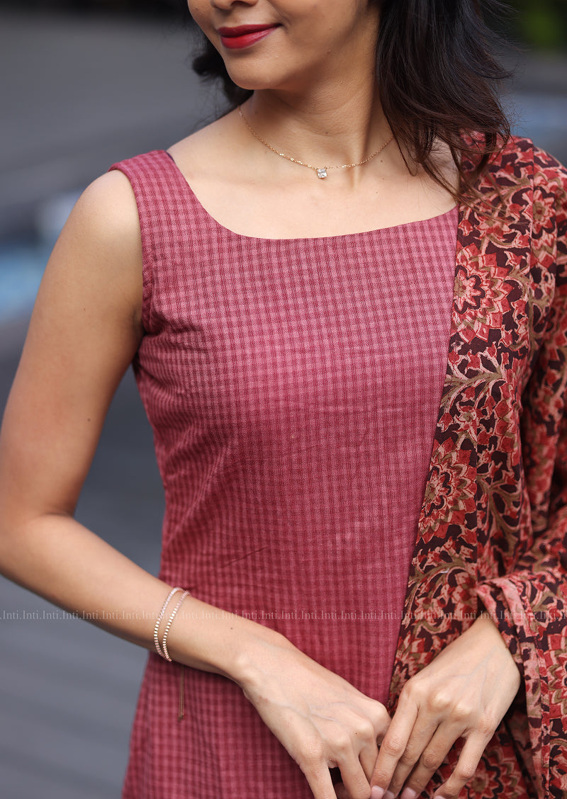 Dusty Rose Salwar Suit