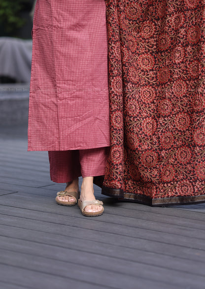 Dusty Rose Salwar Suit