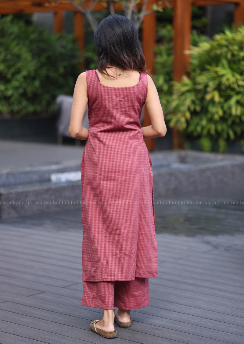 Dusty Rose Salwar Suit