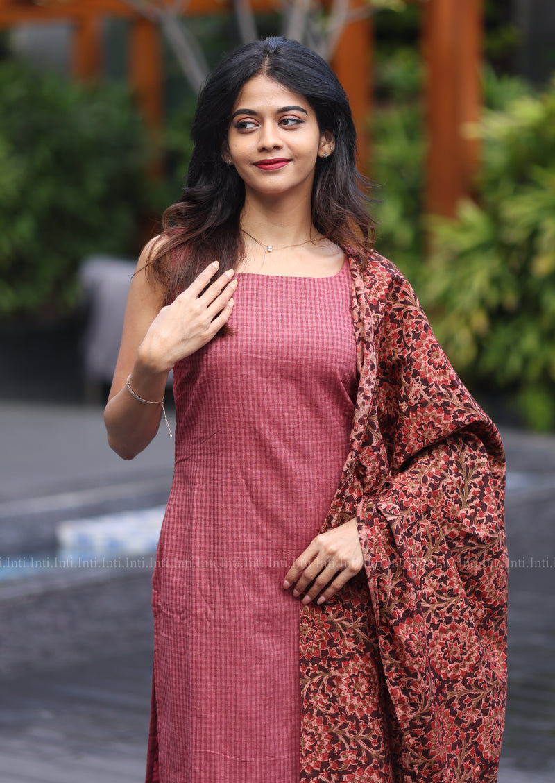 Dusty Rose Salwar Suit