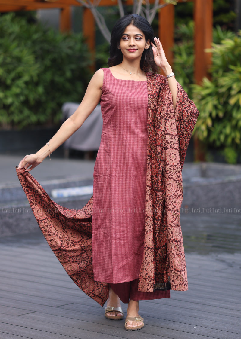 Dusty Rose Salwar Suit