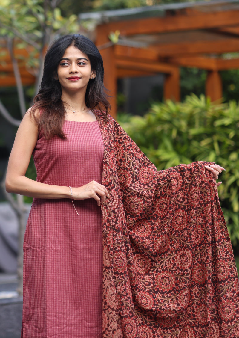 Dusty Rose Salwar Suit