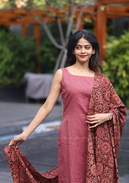 Dusty Rose Salwar Suit