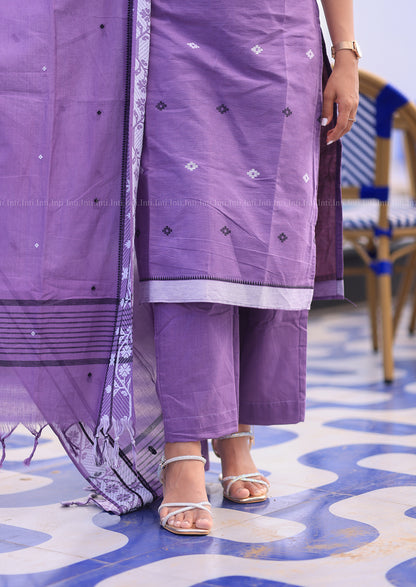 Elan Lavender Salwar Suit